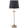 1_Regina Andrew Clove Stem 28 1/2" Black and Gold Buffet Table Lamp