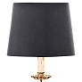 2_Regina Andrew Clove Stem 28 1/2" Black and Gold Buffet Table Lamp more views