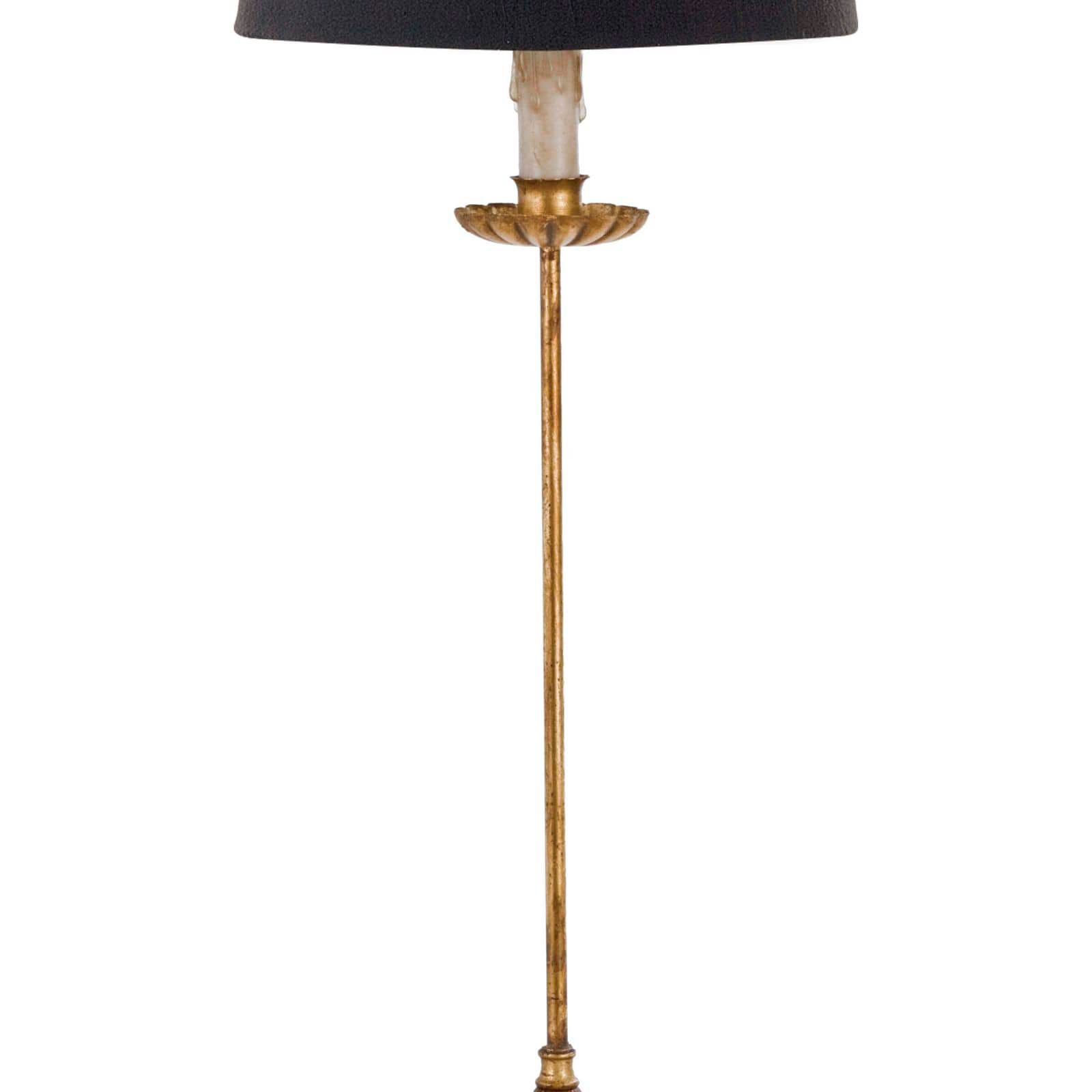 Image 4 Regina Andrew Clove Stem 28 1/2" Black and Gold Buffet Table Lamp more views