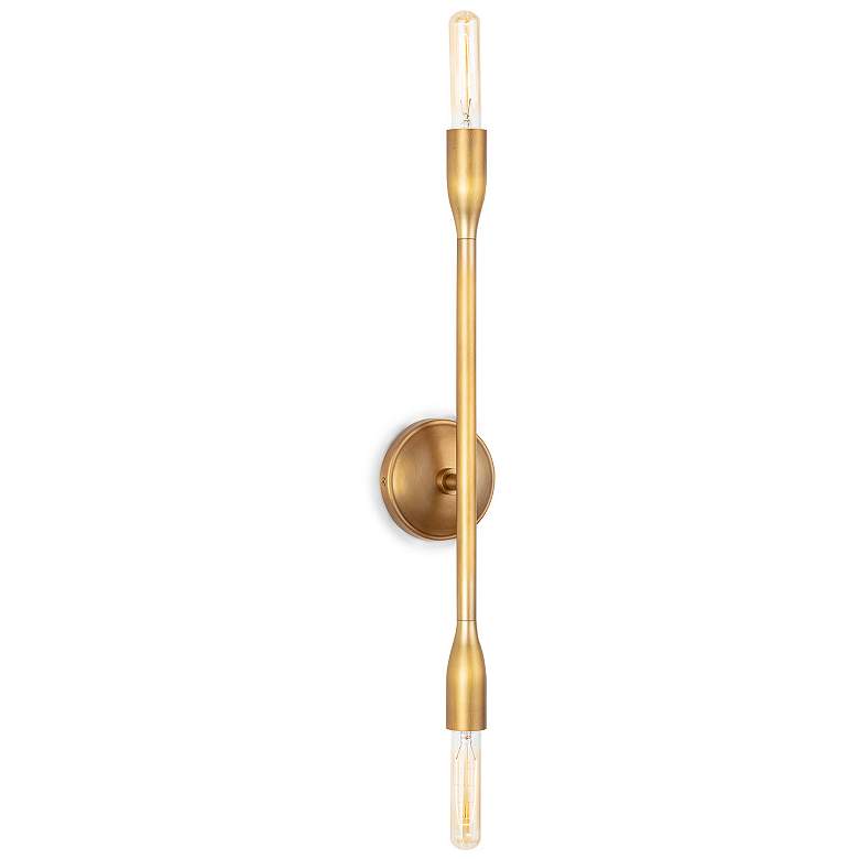 Image 1 Regina Andrew Cobra Sconce (Natural Brass)