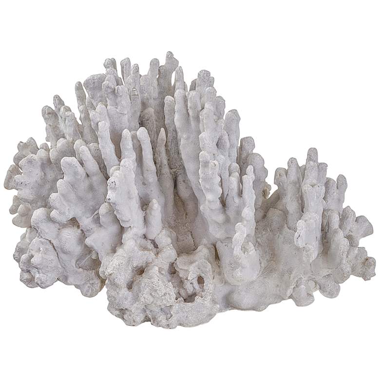 Image 1 Regina Andrew Coral Art Piece Large (White) 10.5 Height