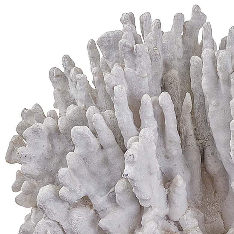 Image 2 Regina Andrew Coral Art Piece Large (White) 10.5 Height more views