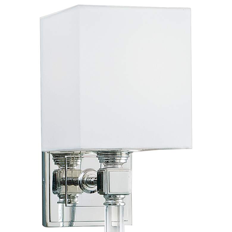 Image 2 Regina Andrew Crystal Tail 22" High Polished Nickel Wall Sconce more views