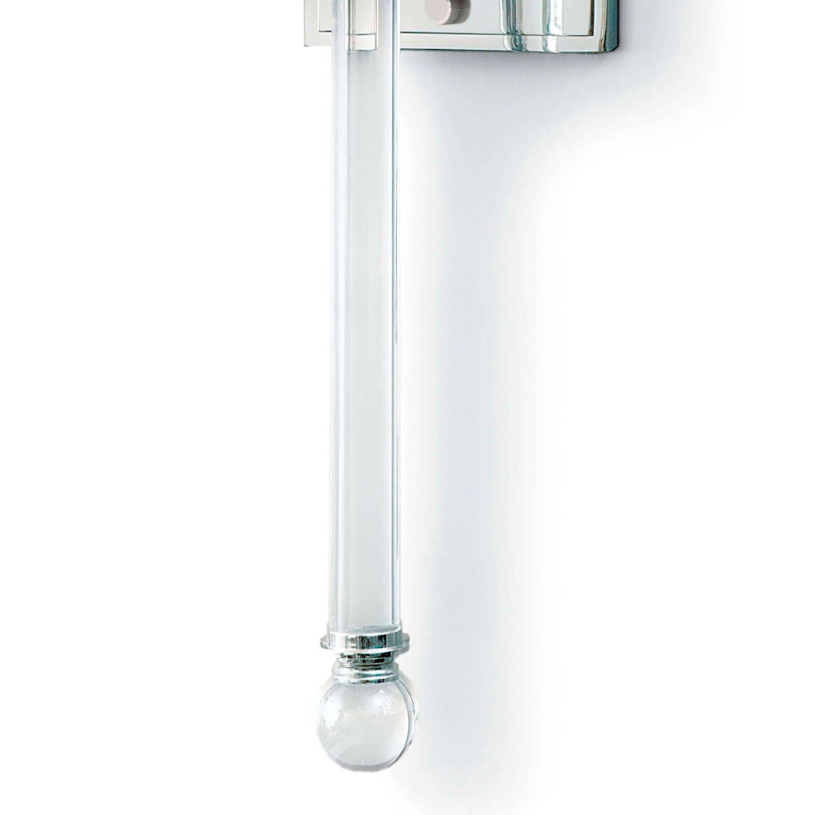Image 6 Regina Andrew Crystal Tail 22" High Polished Nickel Wall Sconce more views