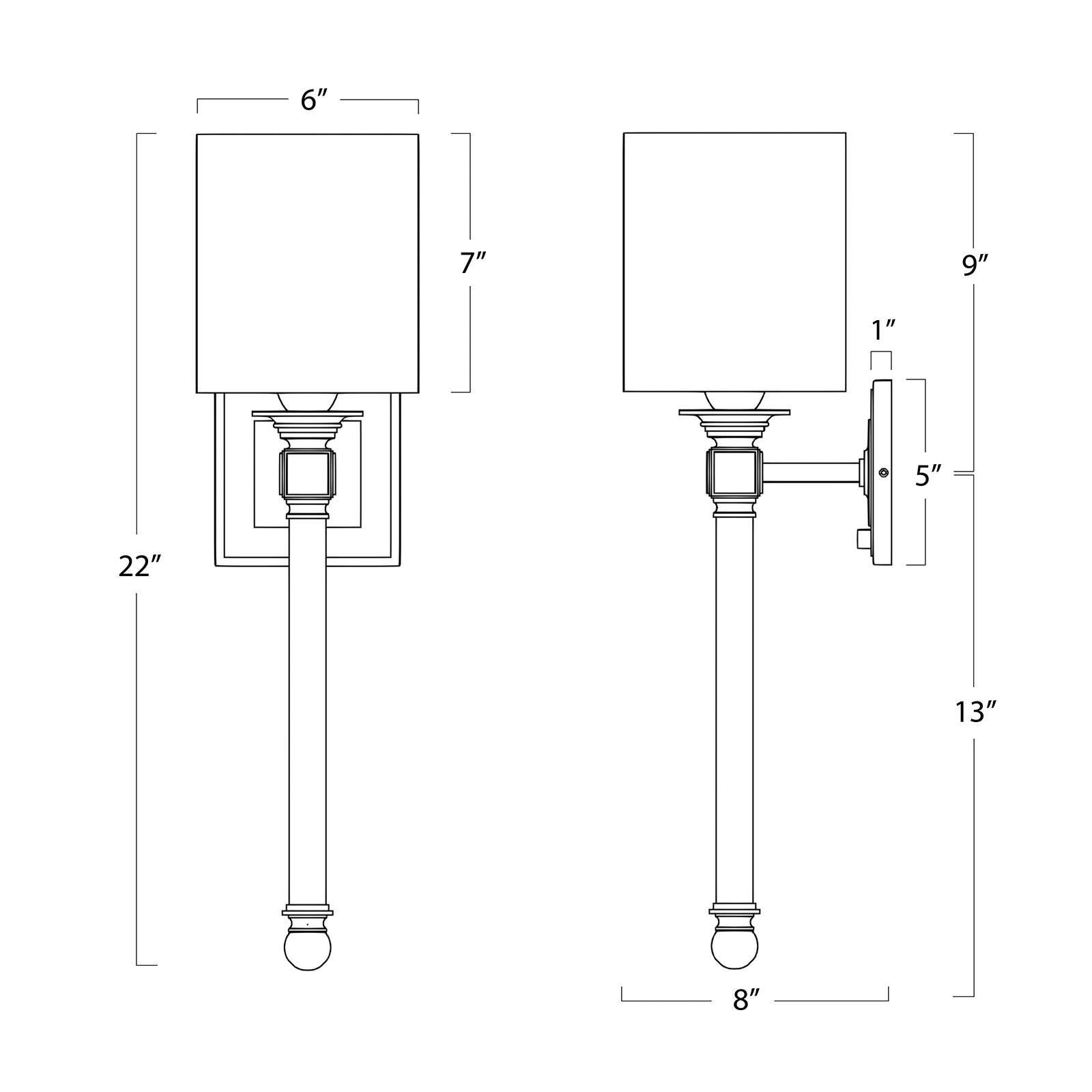 Regina Andrew Crystal Tail 22" High Polished Nickel Wall Sconce