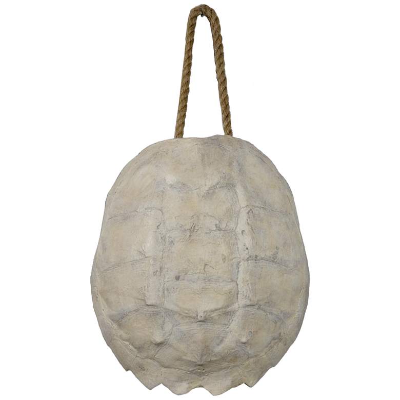 Image 1 Regina Andrew Design 13" High Bleached Turtle Shell Wall Art