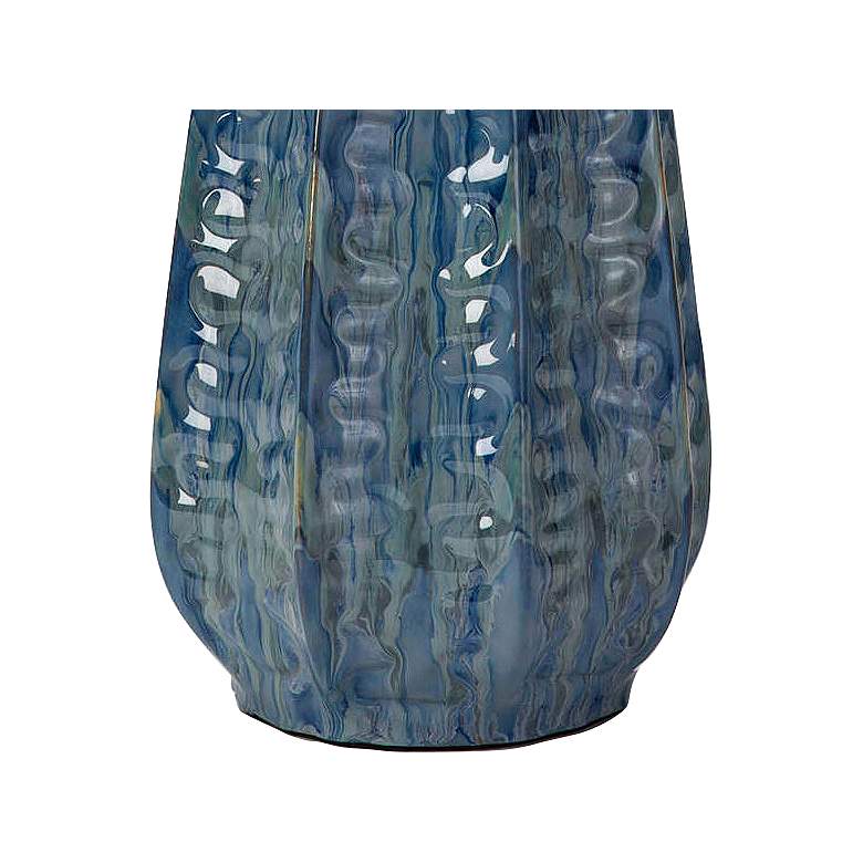 Image 3 Regina Andrew Design 26 3/4" Antigua Blue Ceramic Table Lamp more views