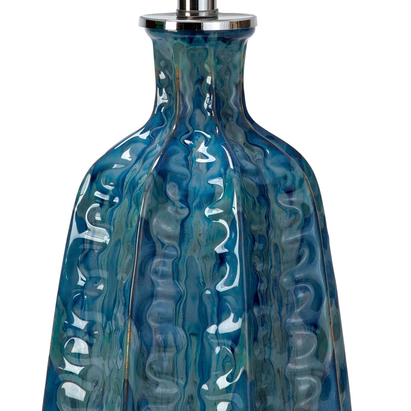 Image 5 Regina Andrew Design 26 3/4" Antigua Blue Ceramic Table Lamp more views