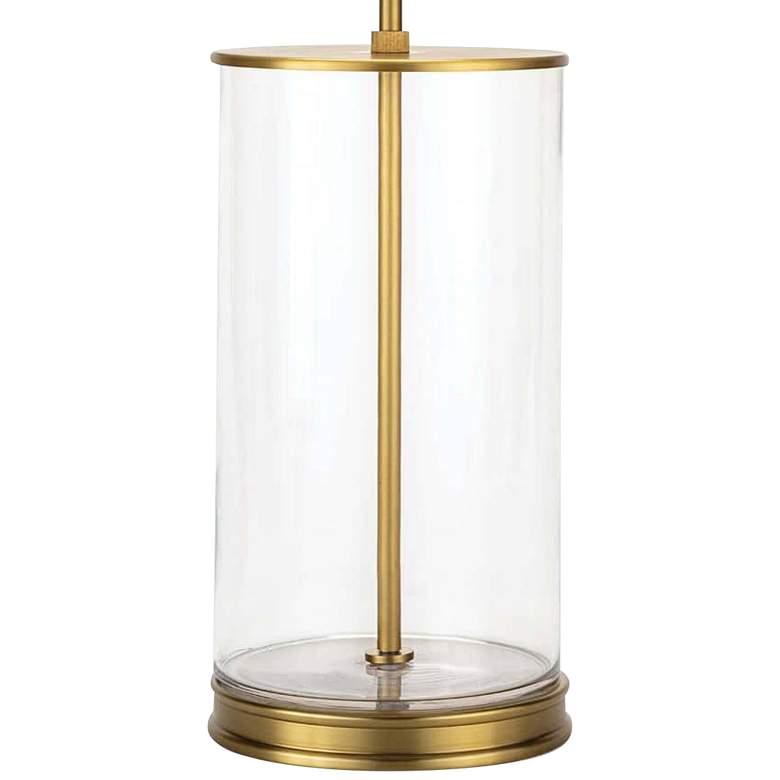 Image 5 Regina Andrew Design 32 inch Magelian Natural Brass and Glass Table Lamp more views