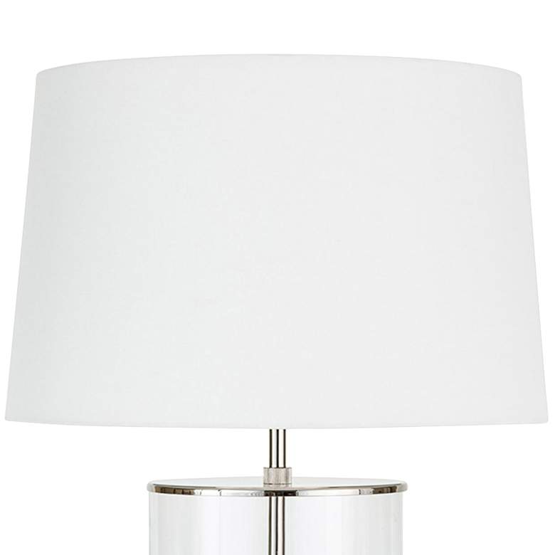 Image 4 Regina Andrew Design 32 inch Magelian Polished Nickel and Glass Table Lamp more views