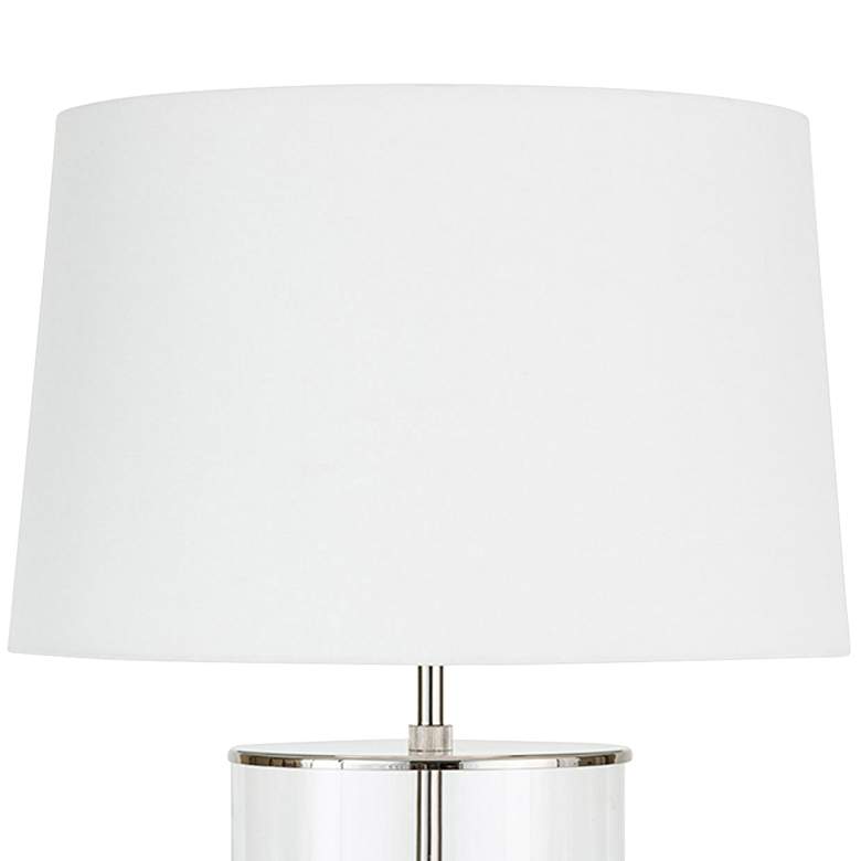 Image 4 Regina Andrew Design 32" Magelian Polished Nickel and Glass Table Lamp more views