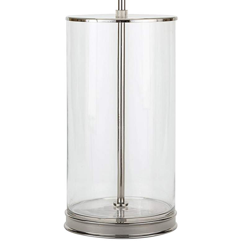 Image 5 Regina Andrew Design 32 inch Magelian Polished Nickel and Glass Table Lamp more views