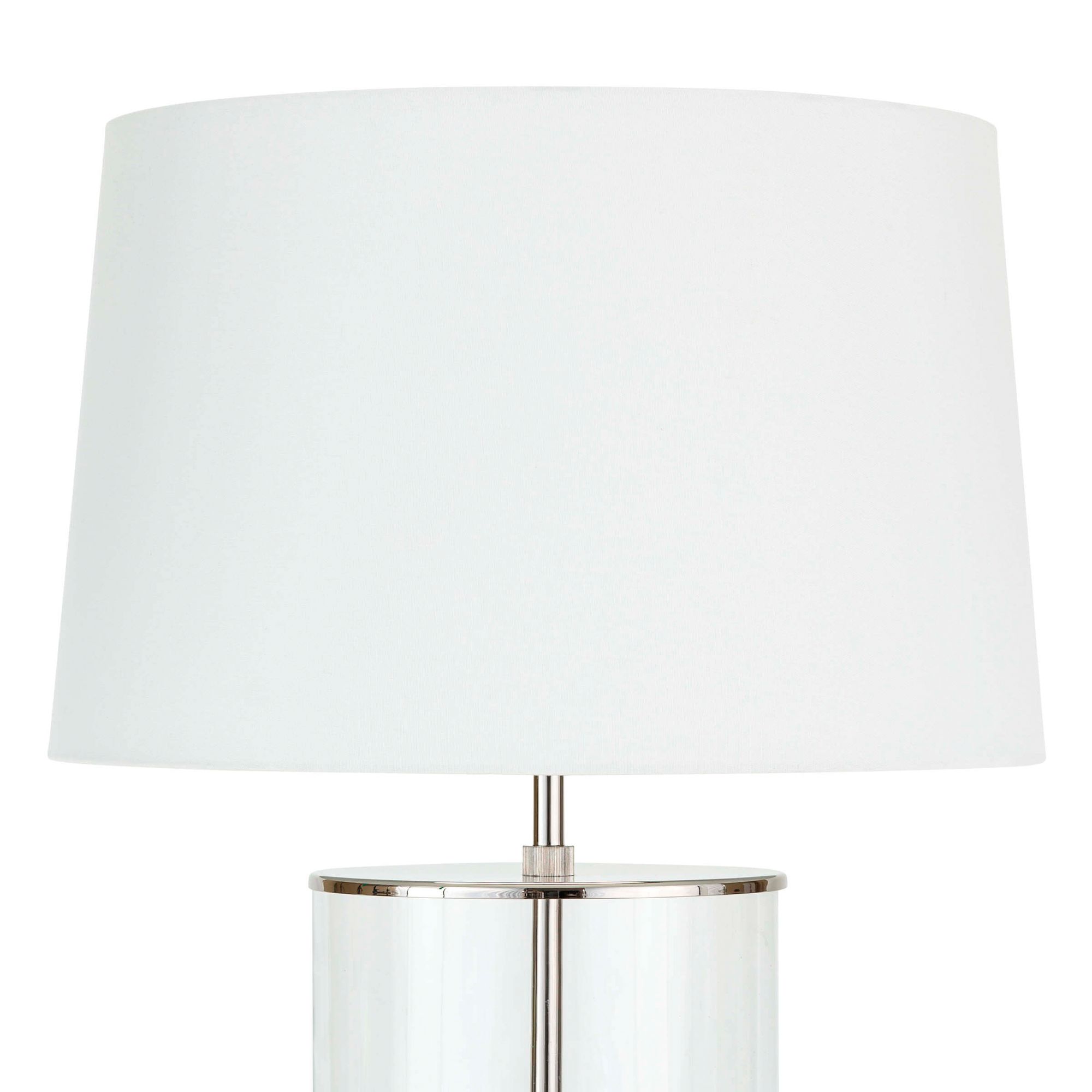 Image 7 Regina Andrew Design 32" Magelian Polished Nickel and Glass Table Lamp more views