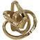 Regina Andrew Design 7" High Knot Gold Tabletop Sculpture