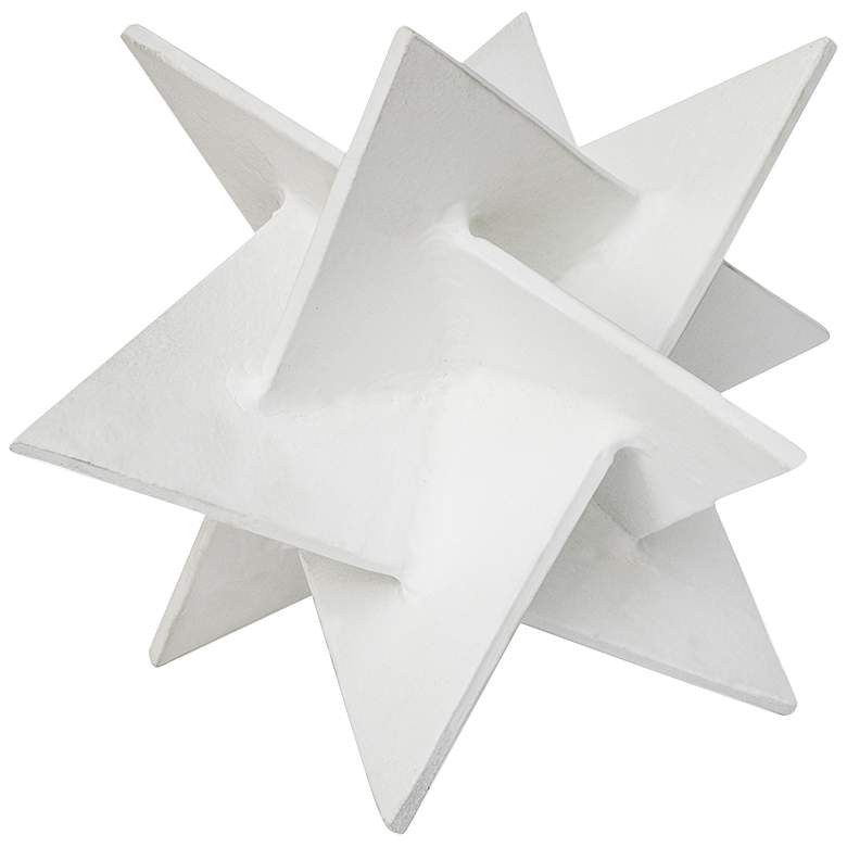 Image 1 Regina Andrew Design 9" High Aluminum Origami Star Sculpture