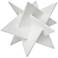 Regina Andrew Design 9" High Aluminum Origami Star Sculpture