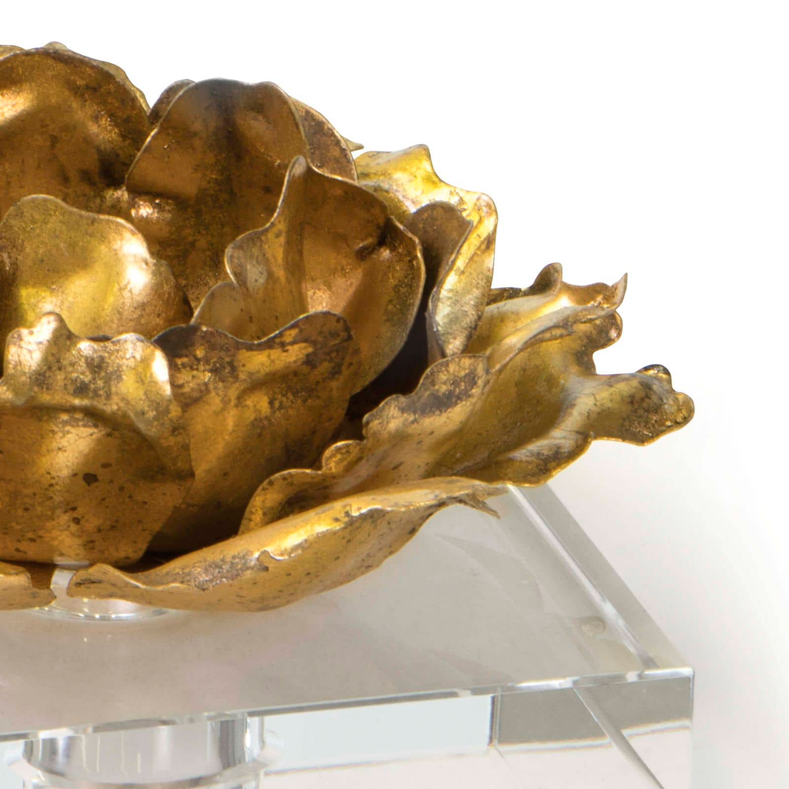 Image 7 Regina Andrew Design Adeline 5 1/4"W Gold Steel Sculpture more views