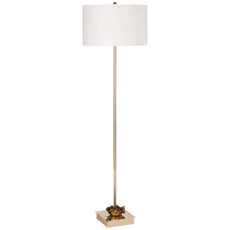 Image 1 Regina Andrew Design Adeline 61 1/2 inch Antique Gold Metal Floor Lamp