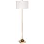 Regina Andrew Design Adeline 61 1/2" Antique Gold Metal Floor Lamp