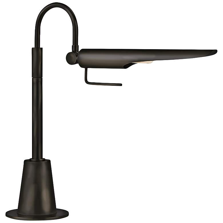 Image 1 Regina Andrew Design Adjustable Height Raven Oil-Rubbed Bronze Desk Lamp