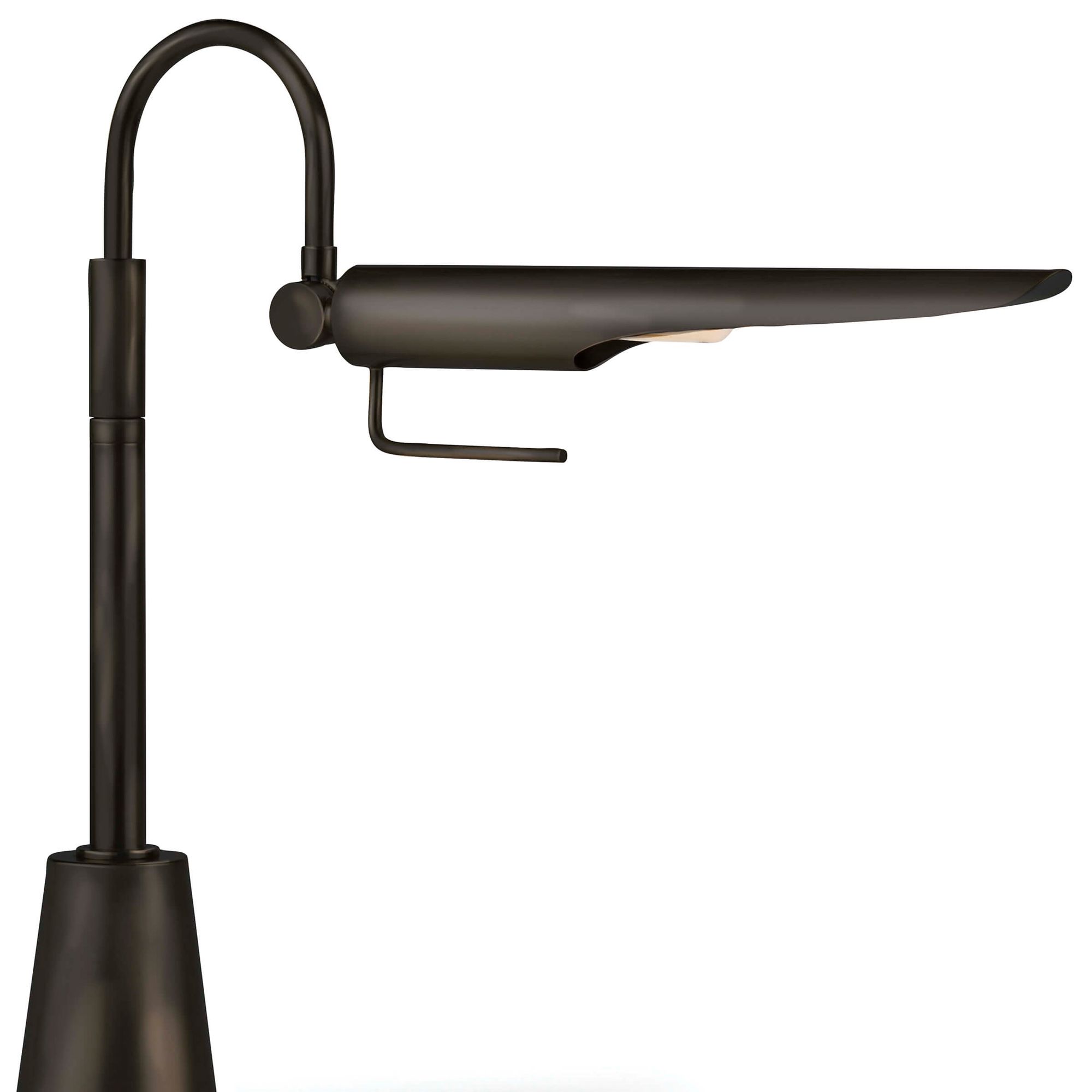 Image 6 Regina Andrew Design Adjustable Height Raven Oil-Rubbed Bronze Desk Lamp more views