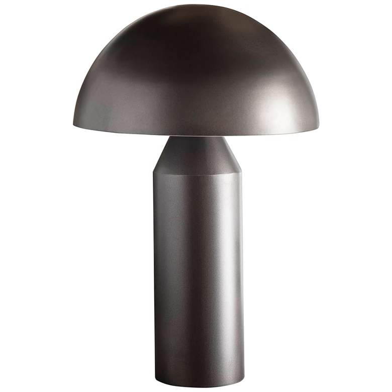 Image 2 Regina Andrew Design Apollo Blackened Iron Mushroom Table Lamp