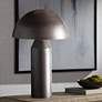 Regina Andrew Design Apollo Blackened Iron Mushroom Table Lamp