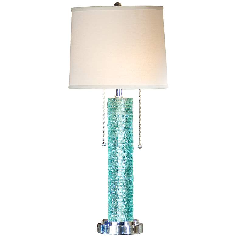 Image 1 Regina Andrew Design Aqua Crystal Blue Table Lamp