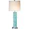 Regina Andrew Design Aqua Crystal Blue Table Lamp