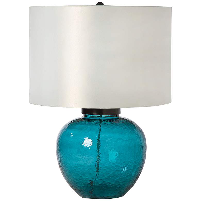 Image 1 Regina Andrew Design Azure Blue Glass Table Lamp