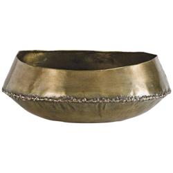 Regina Andrew Design Bedouin Natural Brass Large Bowl