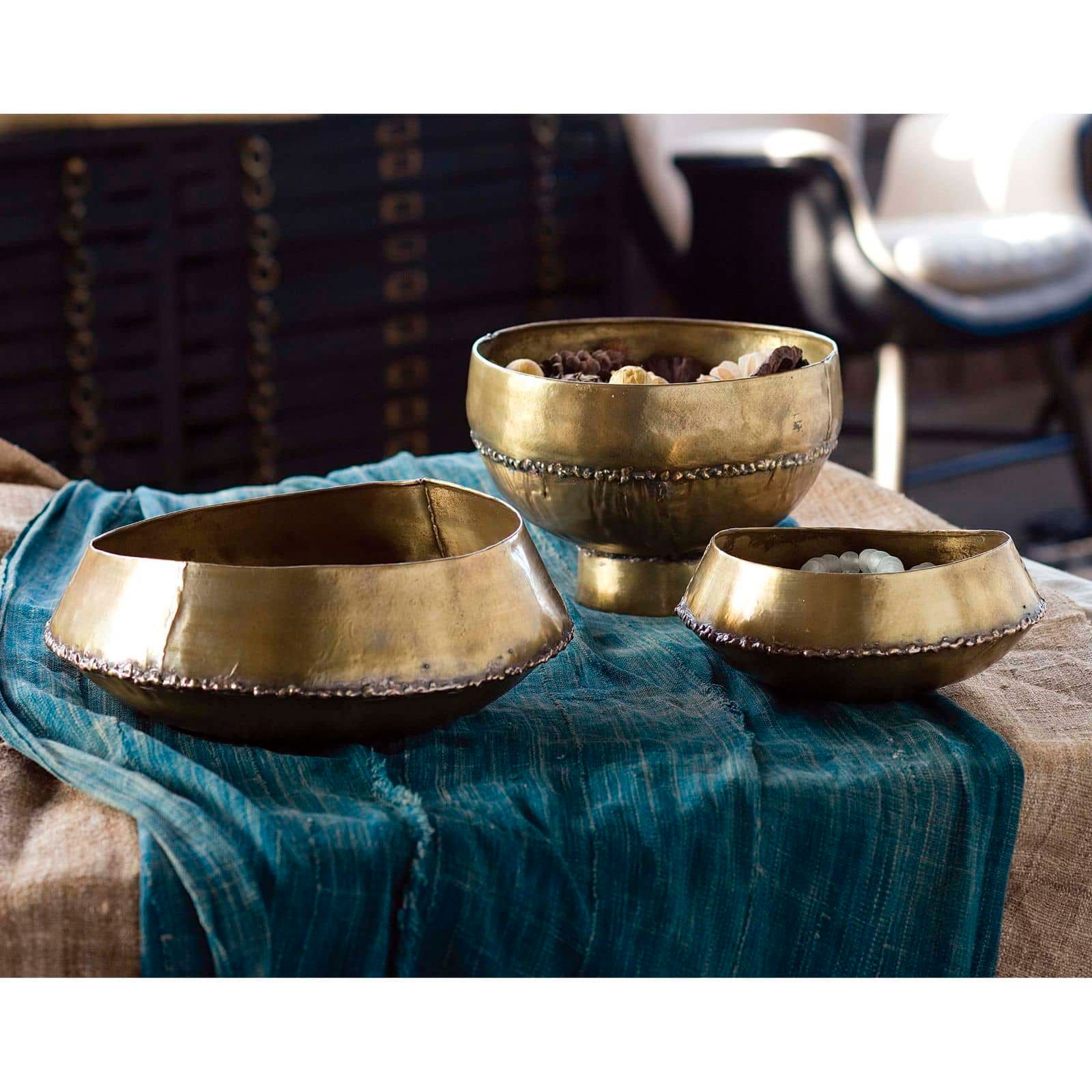 Image 2 Regina Andrew Design Bedouin Natural Brass Large Bowl more views