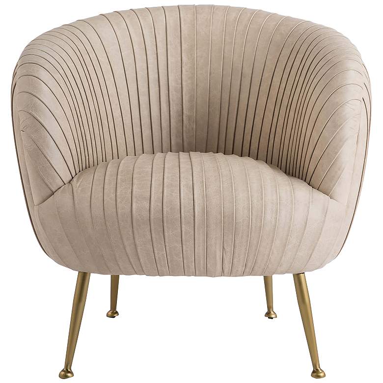 Image 1 Regina Andrew Design Beretta Cappuccino Leather Club Chair