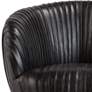 Regina Andrew Design Beretta Ebony Black Leather Club Chair