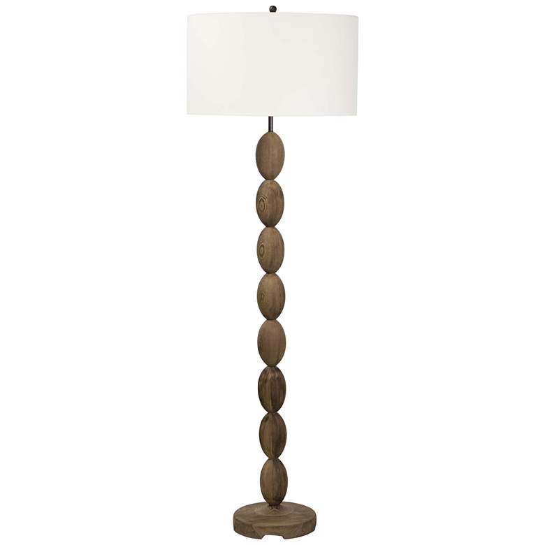 Image 2 Regina Andrew Design Buoy 66" Coastal Birch Wood Floor Lamp