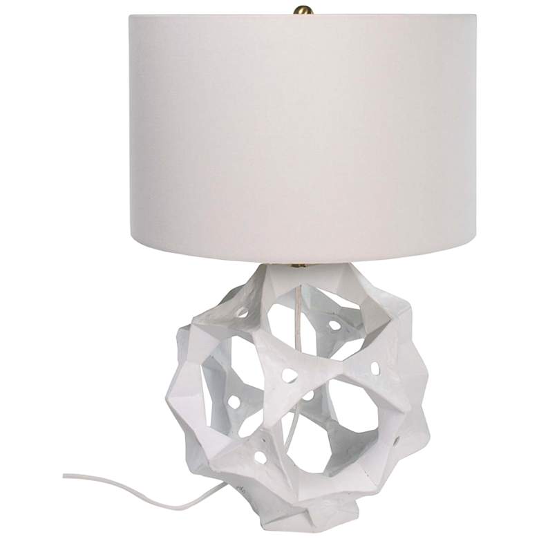Image 2 Regina Andrew Design Celestial White Coastal Table Lamp