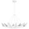 Regina Andrew Design Clam 37 1/2"W White Plaster Chandelier