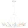 2_Regina Andrew Design Clam 37 1/2"W White Plaster Chandelier more views