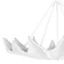 3_Regina Andrew Design Clam 37 1/2"W White Plaster Chandelier more views