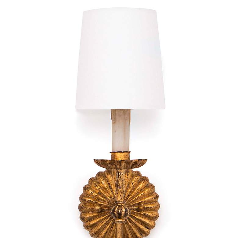 Image 3 Regina Andrew Design Clove 26 1/2"H Antique Gold Wall Sconce more views