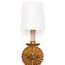 3_Regina Andrew Design Clove 26 1/2"H Antique Gold Wall Sconce more views