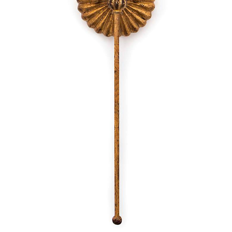 Image 4 Regina Andrew Design Clove 26 1/2"H Antique Gold Wall Sconce more views