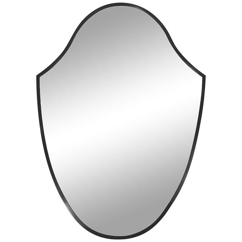 Image 1 Regina Andrew Design Crest Black 28" x 40" Wall Mirror