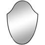 Regina Andrew Design Crest Black 28" x 40" Wall Mirror