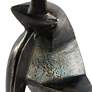 Regina Andrew Design Deity 7 1/2"H Blacken Zinc Sculpture