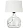 Regina Andrew Design Demi John Clear Glass Large Table Lamp