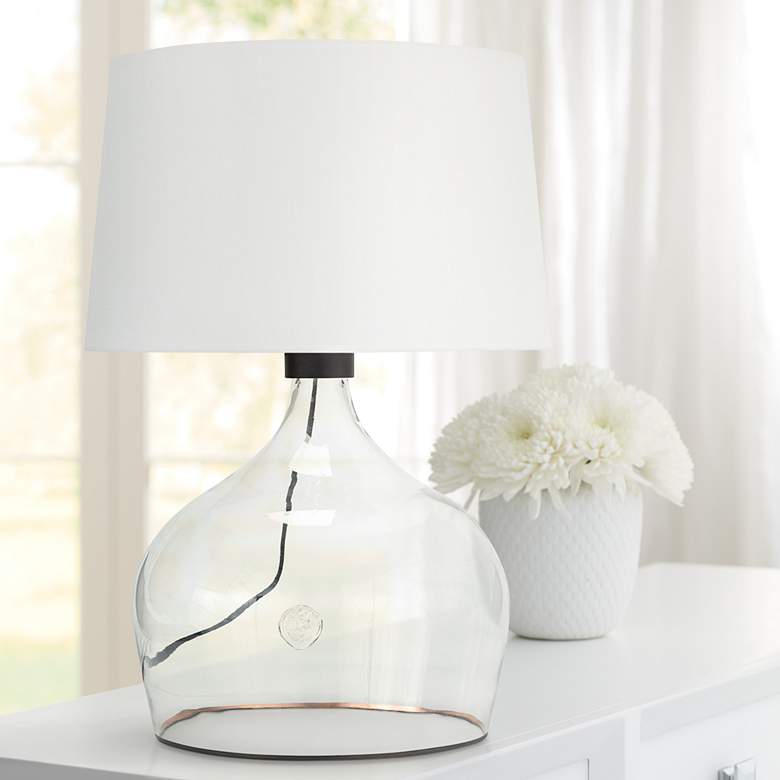 Image 1 Regina Andrew Design Demi John Clear Glass Large Table Lamp