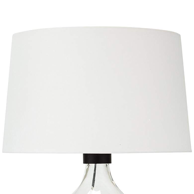 Image 4 Regina Andrew Design Demi John Clear Glass Large Table Lamp more views