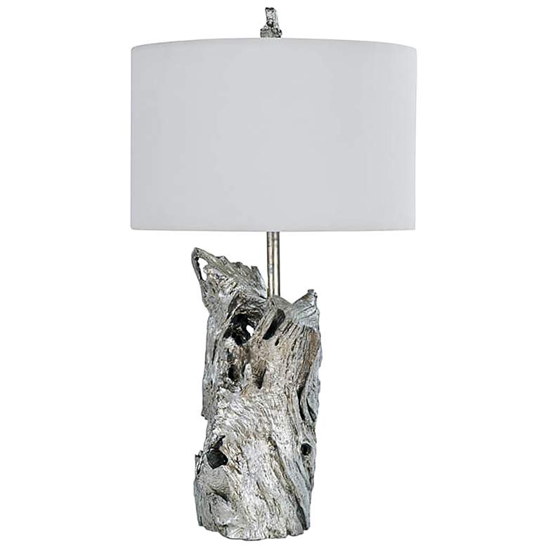 Image 1 Regina Andrew Design Driftwood Amber Silver Table Lamp