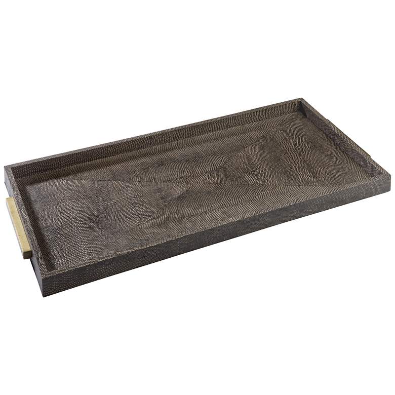 Image 1 Regina Andrew Design Faux Snakeskin 35 x 12 Boutique Tray